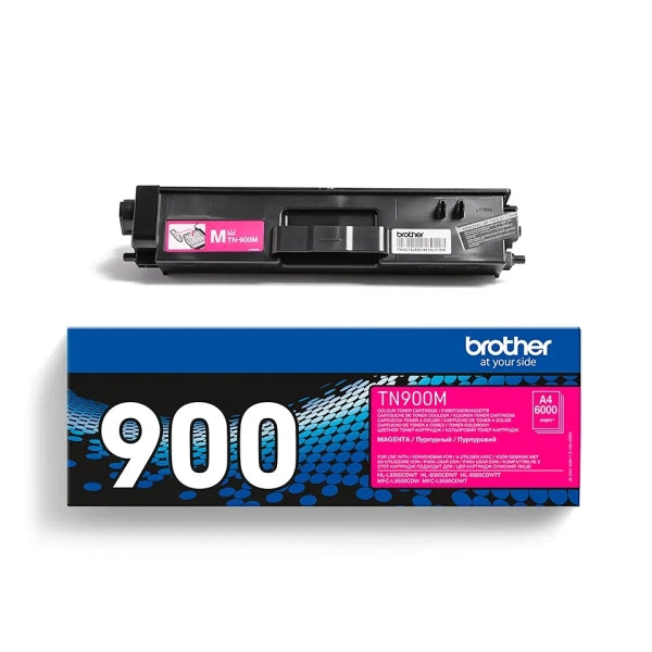 Brother TN900 Magenta Original Toner Cartridge - TN900M