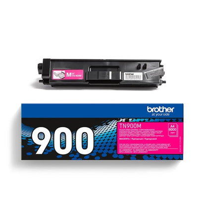 Brother TN900 Magenta Cartucho de Toner Original - TN900M. 6.000 Paginas