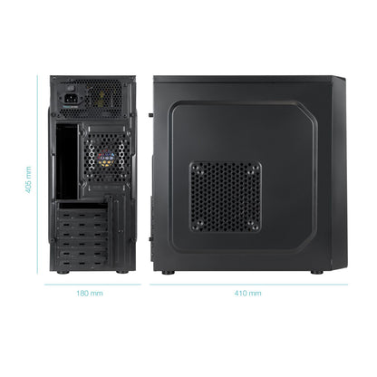 Caja TooQ Prisma Ultra 500W ATX Negra (TQC-5701-SP)