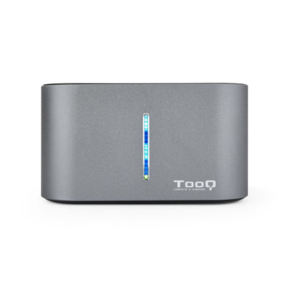 Dock Station TooQ 2.5"/3.5" USB3.0/3.1 Gris (TQDS-805G)