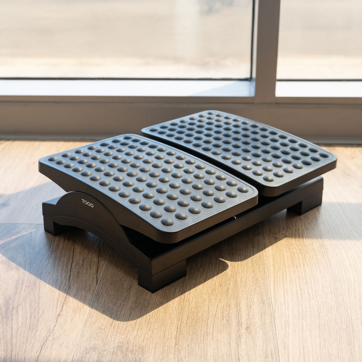 Reposapies TooQ Ajustable/Inclinable Negro (TQFR0604-B)