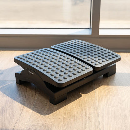 Reposapies TooQ Ajustable/Inclinable Negro (TQFR0604-B)