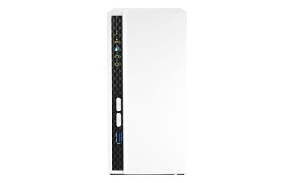 NAS QNAP 2Gb SATA2/3 USB RJ45 2 Bahías Blanco (TS-233)