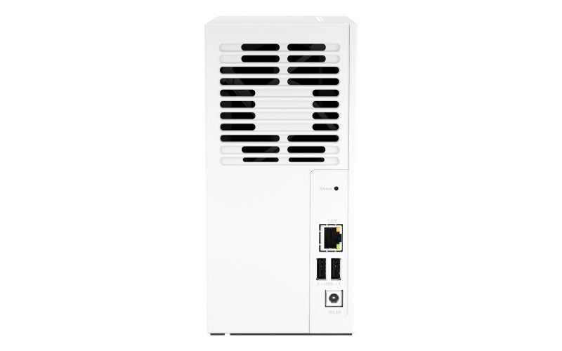 NAS QNAP 2Gb SATA2/3 USB RJ45 2 Bahías Blanco (TS-233)