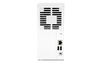 NAS QNAP 2Gb SATA2/3 USB RJ45 2 Bahías Blanco (TS-233)