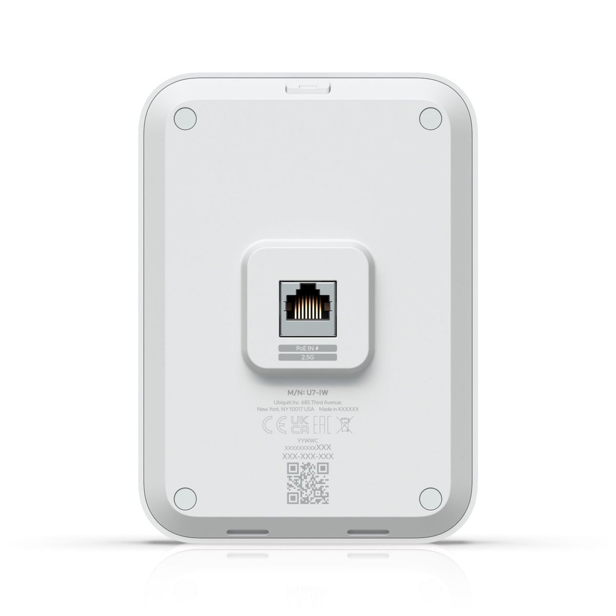 Pto Acceso Ubiquiti WiFi 7 2.5 GbE PoE Blanco (U7-IW)