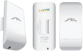 Punto acceso exterior loco m2 2.4ghz 8dbi mimo 1 puerto ethernet POE 24v 10/100mbps