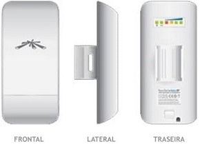 Punto acceso exterior loco m5 5ghz 13dbi mimo 1 puerto ethernet POE 24v 10/100mbps