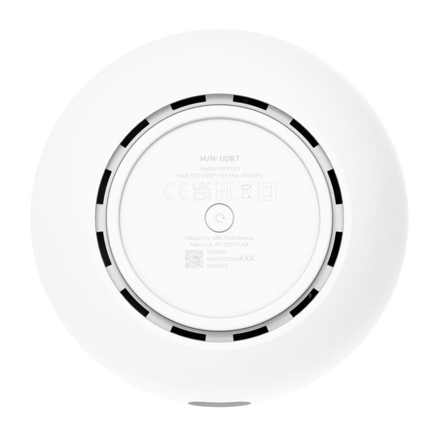 Router Ubiquiti Dream 7 WiFi 7 TriBand Blanco (UDR7)