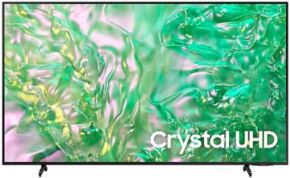 Televisor 43' crystal ultra HD 4k hdr10 tizen resolucion 3840x2160 50hz smart tv sintonizadores DVB-T2 DVB-C DVB-s2 3xHDMI ethernet WIFI 5 bluetooth 5.2 2xUSB 2.0 VESA 200x200 altavoz 20w dos canales sonido peso 8.7kg