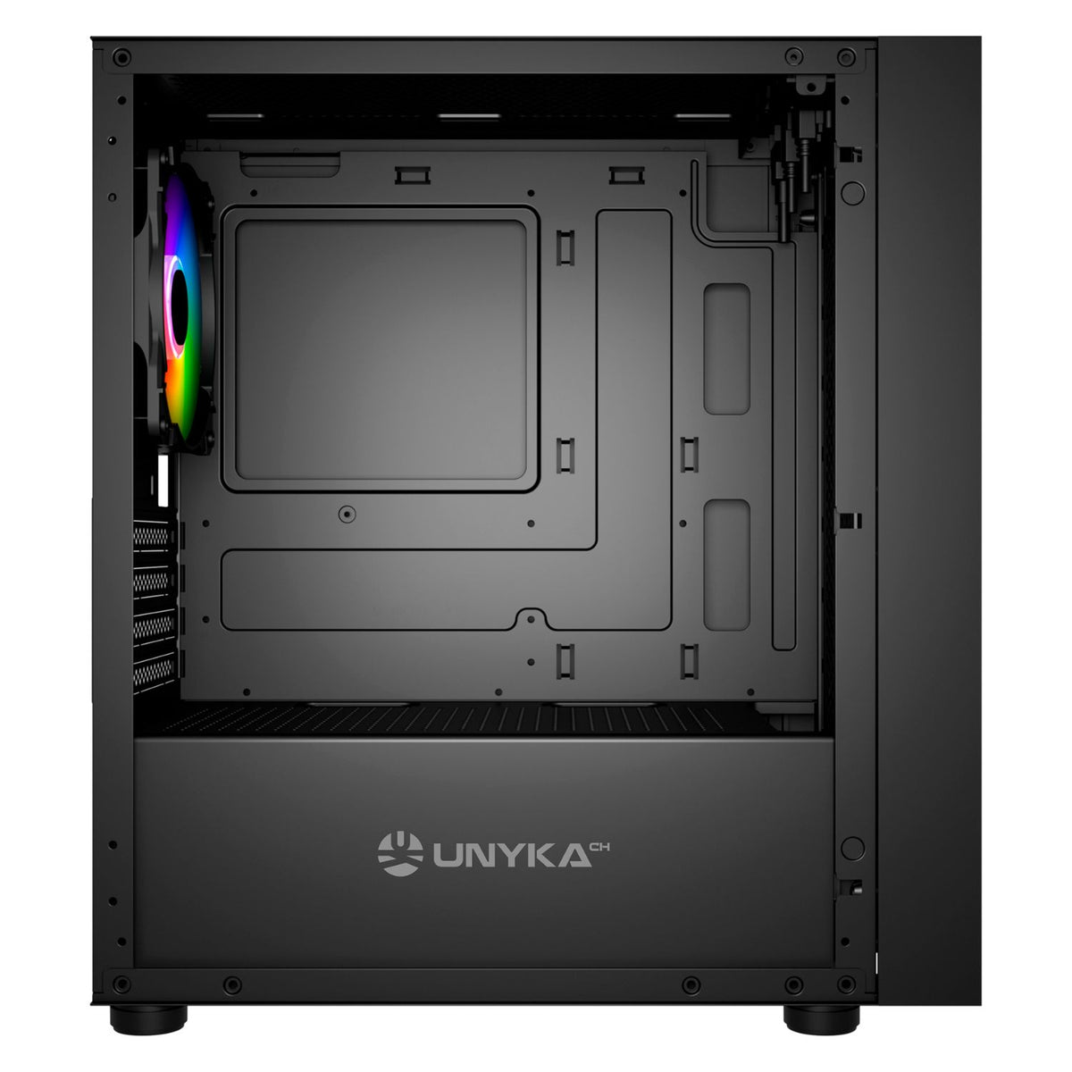 Caja Unyka Mir B200 ARGB mATX Mini-ITX Negra (UK113011)