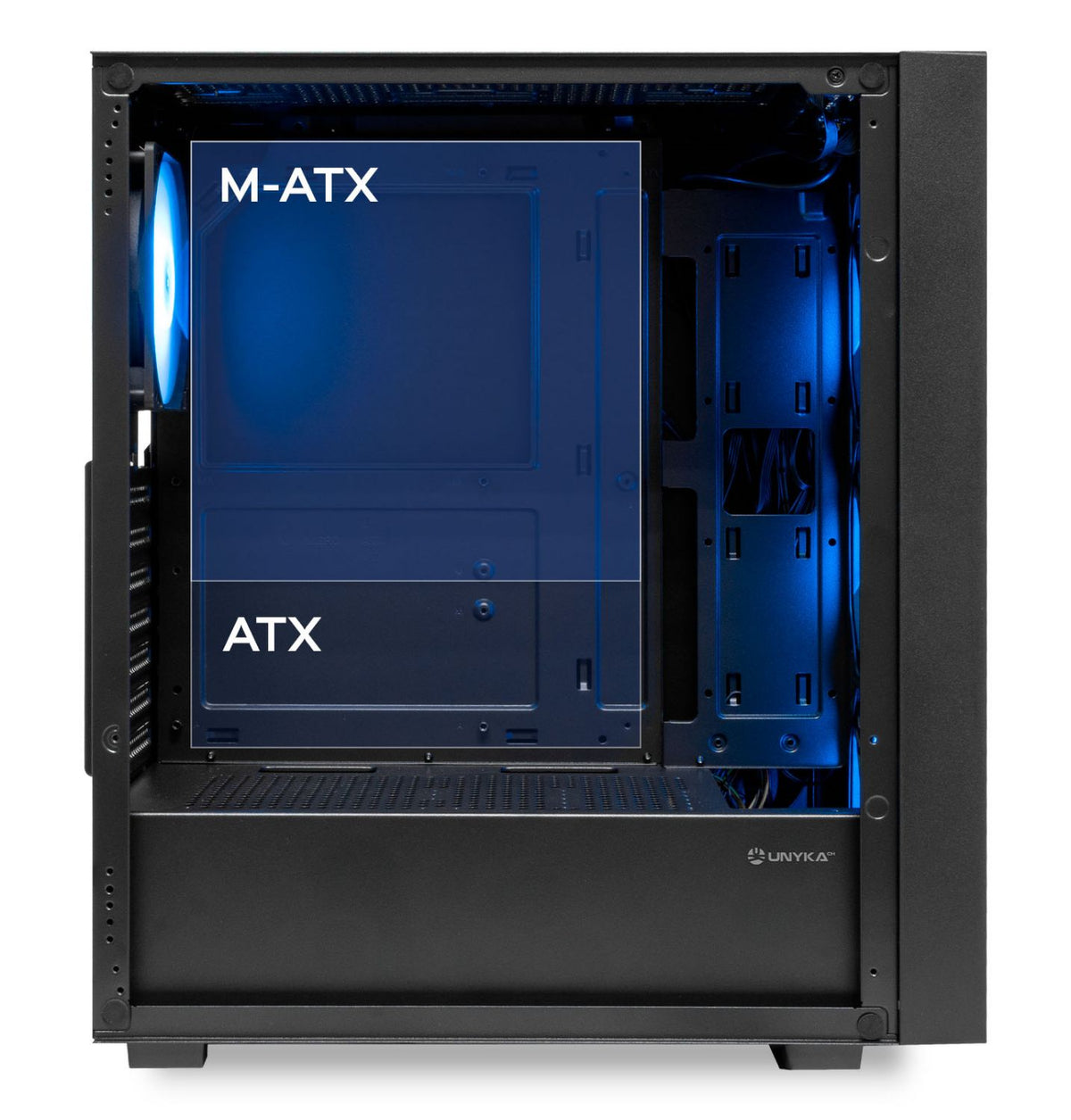 Caja UNYKA Revelat Mesh Compact Edition ATX (UK121805)