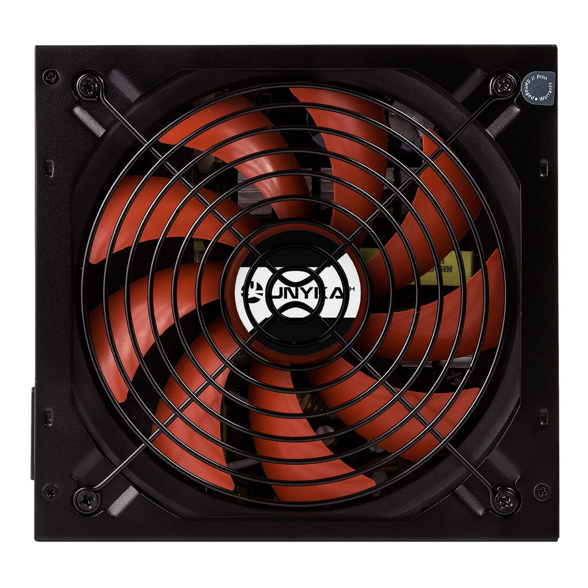 Fuente UNYKA ATX 550W 140mm Negra/Roja (UK210551)