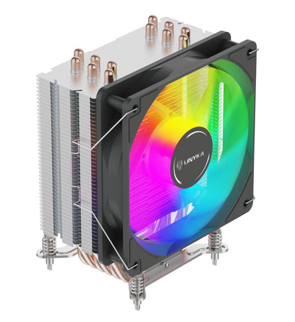 Ventilador CPU Unyka Unycool H60 Negro (UK326001)