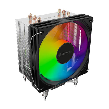 Ventilador CPU UNYKA UNYCOOL H61 ARGB 120mm