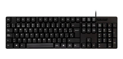 Teclado+Ratón UNYKA OEM USB 1200dpi Negro (UK50545)