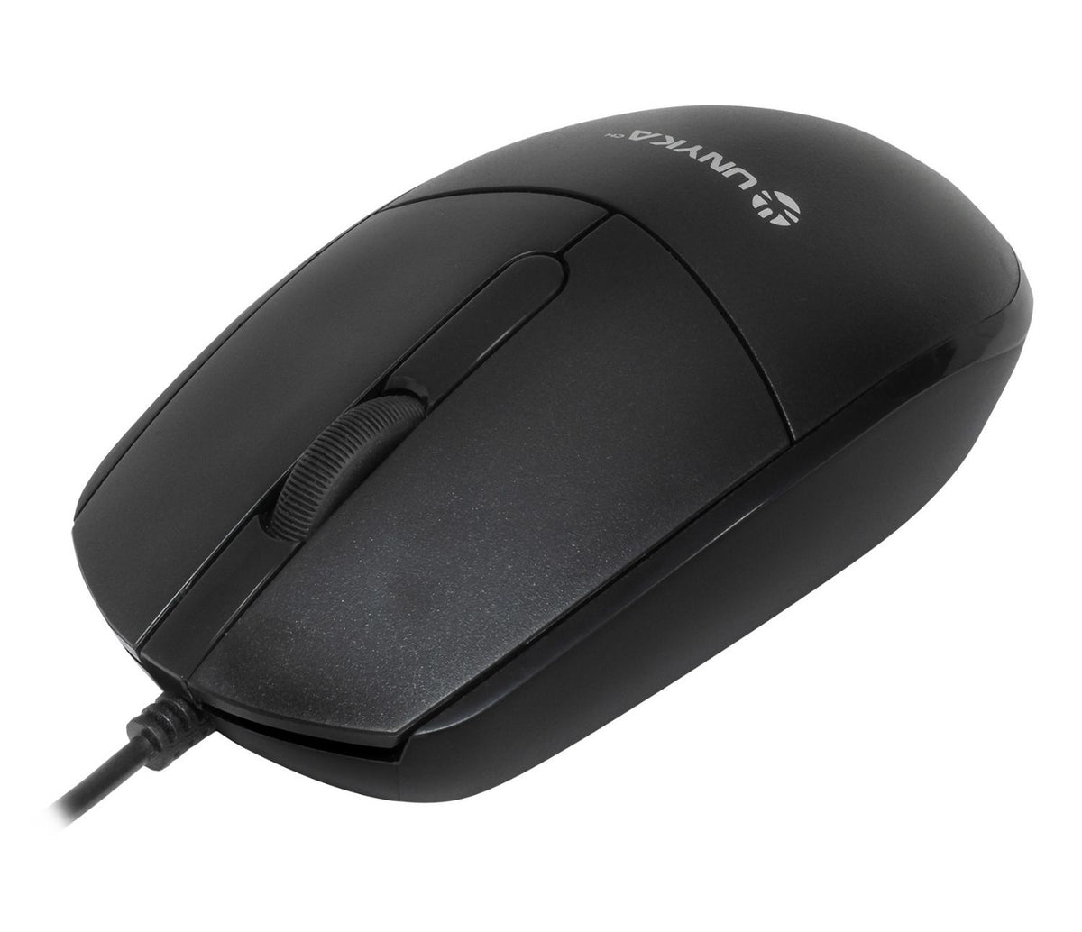 Teclado+Ratón UNYKA OEM USB 1200dpi Negro (UK50545)