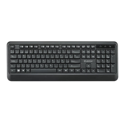 Teclado+Ratón Unyka Combo UK39 Wireless Negro (UK50547)