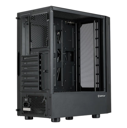 Caja UNYKA Aero C35 500W ATX ITX mATX Negra (UK52135)