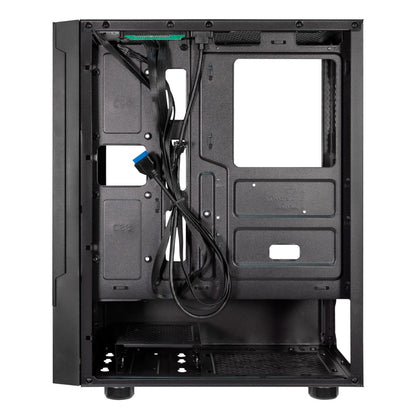 Caja UNYKA Aero C35 500W ATX ITX mATX Negra (UK52135)