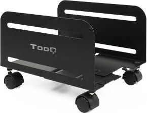 Soporte CPU con Ruedas Metalico para PC hasta 10kg entre 119-209 mm de Ancho Color Negro