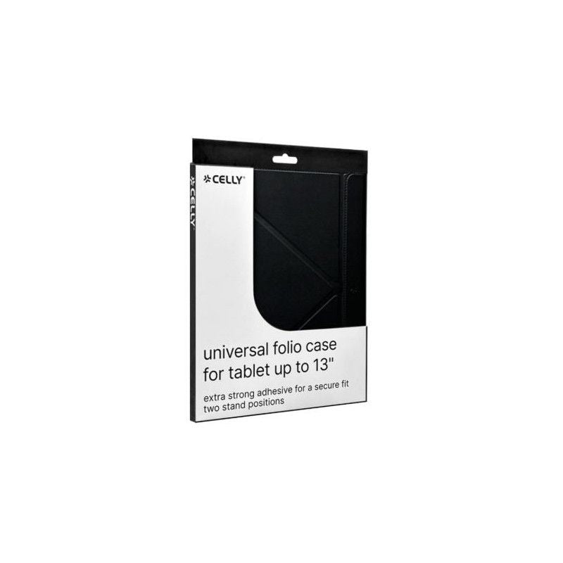 Funda CELLY hasta 13" Negra (UNISTICKT13BK)