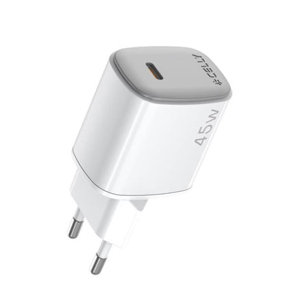 Cargador Pared Celly 45W +Cable Usb-C (UPTC1USBC45WCTC)