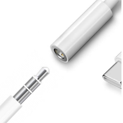 Adaptador CELLY USB-C a 3.5mm Blanco (USBCJACKADAPT)