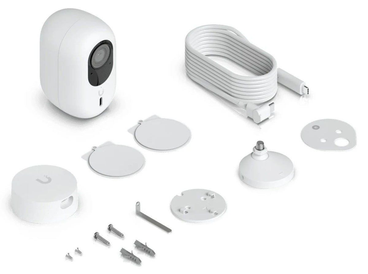 Cámara IP Ubiquiti 4K WiFi Int/Ext Pared (UVC-G6-INS-W)