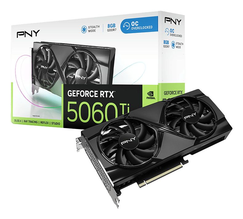 PNY GeForce RTX 5060 Ti OC 8Gb (VCG5060T8DFXPB1-O)