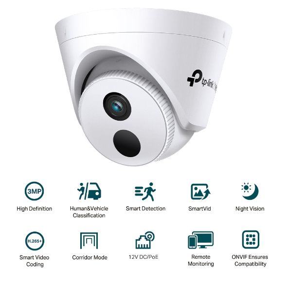 Cámara IP TP-Link VIGI Int/Ext (VIGI C430I 2.8mm) (VIGI C430 2.8MM)