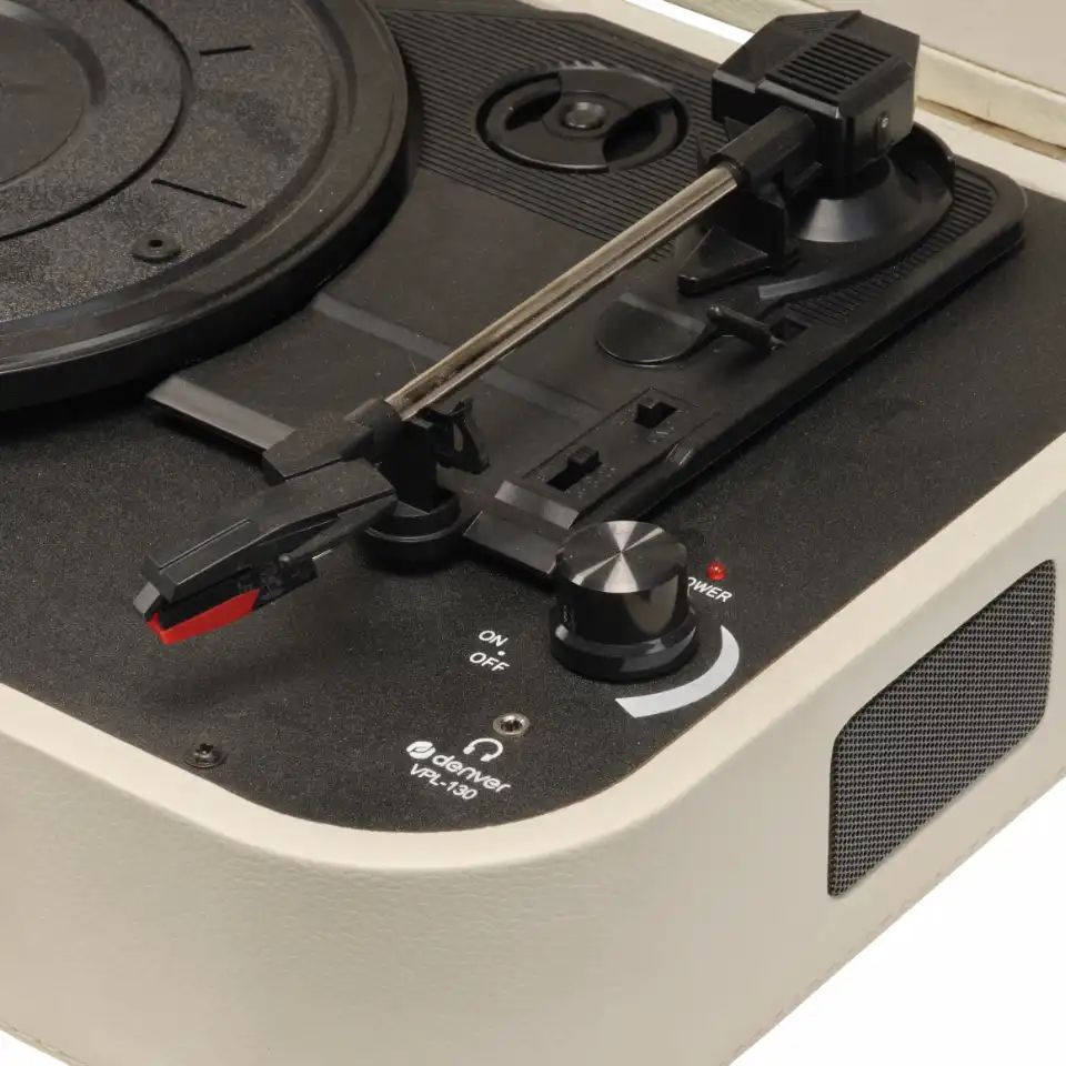 Tocadiscos DENVER Digitalización USB 3.5mm (VPL-130)