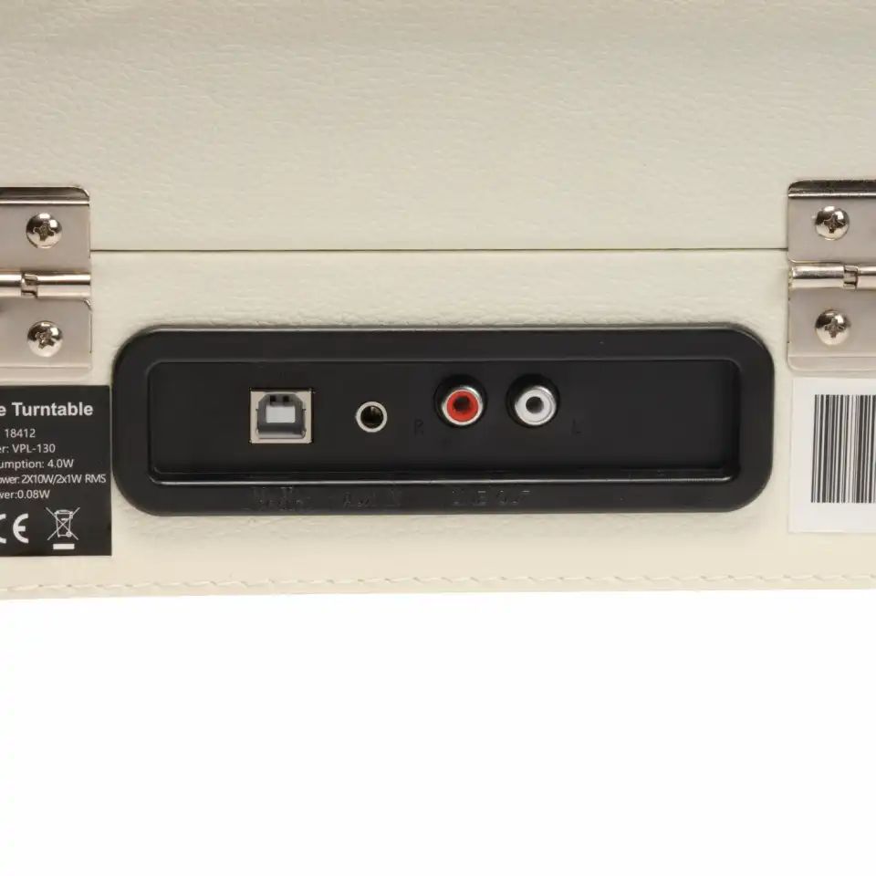 Tocadiscos DENVER Digitalización USB 3.5mm (VPL-130)