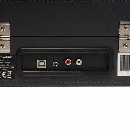 Tocadiscos DENVER Tipo Maleta USB/3.5mm/AUX(VPL-130DGR)