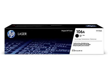 HP W1106A Negro Cartucho de Toner Original - 106A. 1.000 Paginas