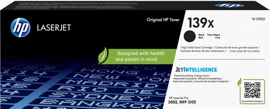 HP W1390X Black Original Toner Cartridge - 139X
