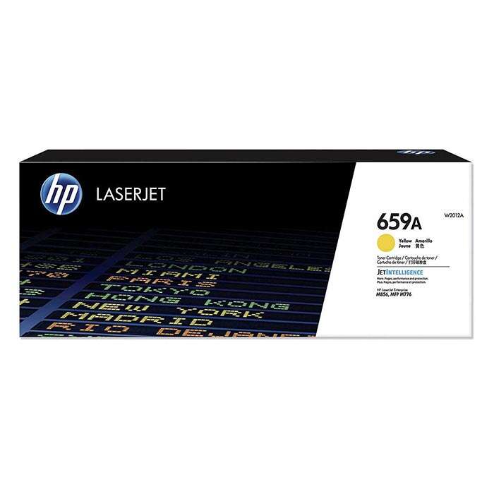 HP W2012A Yellow Original Toner Cartridge - 659A
