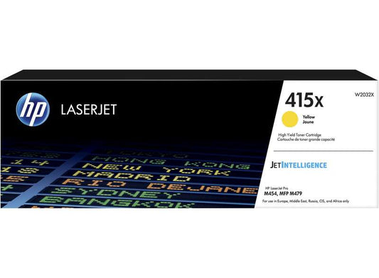 HP W2032X Yellow Original Toner Cartridge - 415X