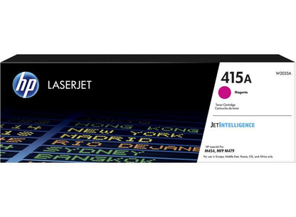 HP W2033A Magenta Cartucho de Toner Original - 415A. 2.100 Paginas