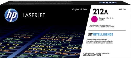 HP W2123A Magenta Original Toner Cartridge - 212A