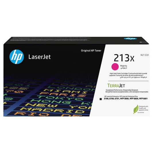 HP W2133X Magenta Original Toner Cartridge - 213X