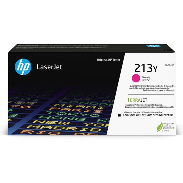 HP W2133Y Magenta Original Toner Cartridge - 213Y