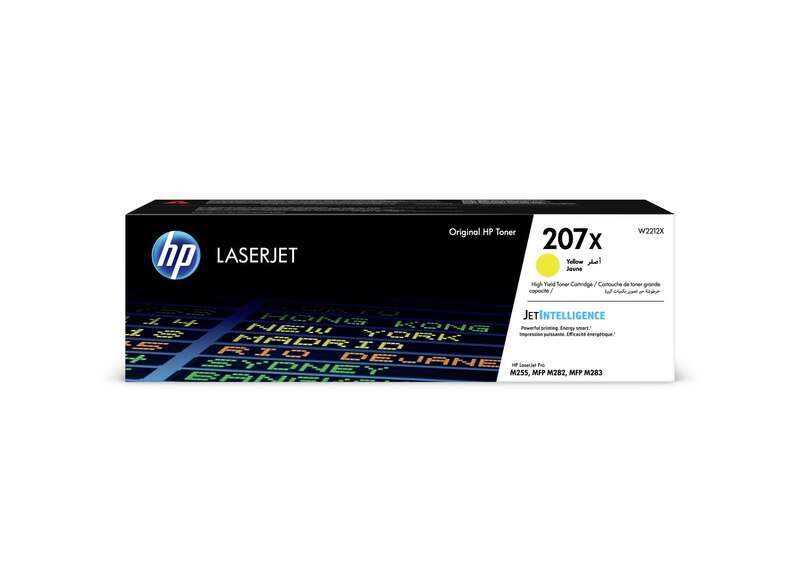 HP W2212X Yellow Original Toner Cartridge - 207X