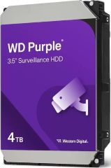 Disco Duro Interno 3.5' Purple Surveillance Serial Ata 4 TB HDD 5400rpm 6gbit/s 64 MB de Cache Para: Sistema de Videovigilancia (WD44PURZ-85CPDY0)