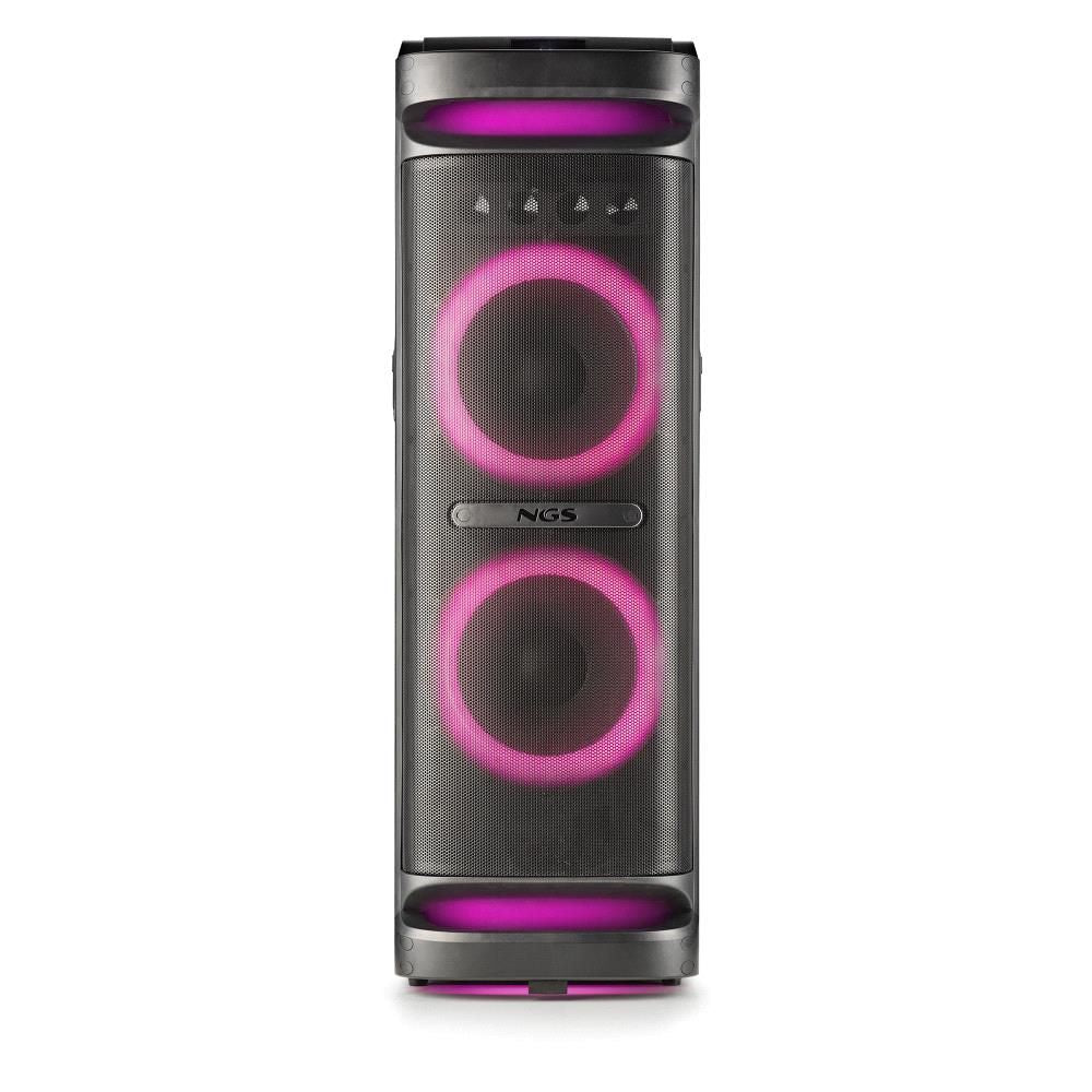 Altavoz NGS DJ RGB 4000W BT/USB/Aux Negro (WILDSPACE3)