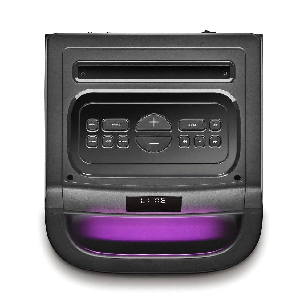 Altavoz NGS DJ RGB 4000W BT/USB/Aux Negro (WILDSPACE3)