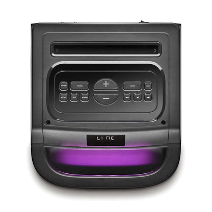 Altavoz NGS DJ RGB 4000W BT/USB/Aux Negro (WILDSPACE3)