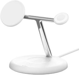Cargador Inalambrico QI2 15W 3 en 1 para Apple Watch SE, Ultra 2, Ultra Apple Watch Series 1,2,,4,5,6,7,8,9,10, Google Pixel 10, Pixel 10 Pro, Pixel Pro Fold, Pixel 10 Pro Xl iPhone 17, Air, 17 Pro, 17 Pro Max, 15,15 Pro, 15 Plus, 15 Pro Max, 14, 14 Pro,