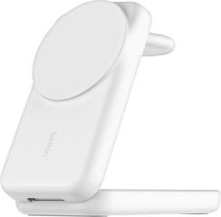 Cargador Inalambrico QI2 25W 3 en 1 Ultracharge Magnetico Plegable para Dispositivos Apple iPhone 17, Air, 17 Pro, 17 Pro Max, 16, 16 Plus, 16 Pro, 16 Pro Max, 15, 15 Pro, 15 Plus, 15 Pro Max, 14, 14 Pro, 14 Plus, 14 Pro Max, 13,13 Mini, 13 Pro, 13 Pro