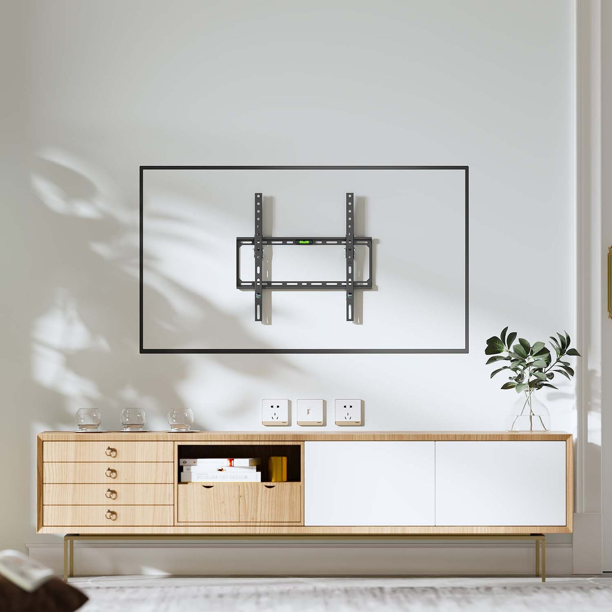 Soporte AISENS Eco 32"-75" Máx. 45Kg Negro (WT75T-391)